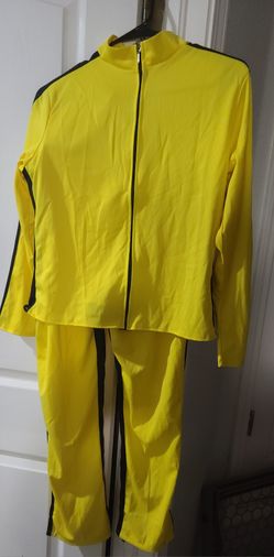 Kill Bill Halloween Junpsuit Coatume