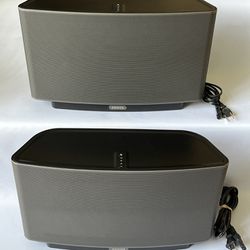 Pair Sonos Play:5 2nd Gen Wireless Streaming Smart Speakers - Black