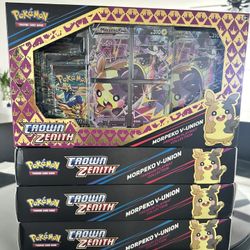 Crown Zenith Premium Playmat Collection (Morpeko V-UNION)