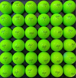 Golf balls vice green