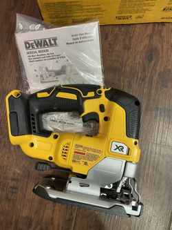 New DeWalt XR Jigsaw