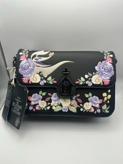 Loungefly Disney The Nightmare Before Christmas Floral Zero Crossbody Bag - BoxLunch Exclusive