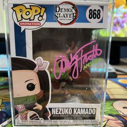 Funko Demon Slayer Nezuko 868 *signed*