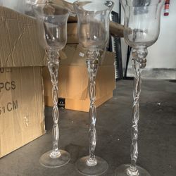 20 Inch Glass Votive Candle Holder 