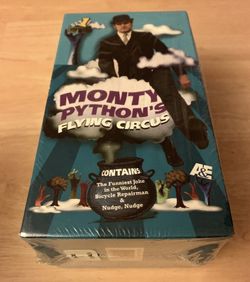 Vintage Monty Python’s Flying Circus VHS Set 1 by A&E