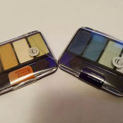 Covergirl Eye Enhancers Eye Shadow 4 Colors Each with Brush New Makeup