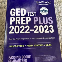 Kaplan GED Prep Book 