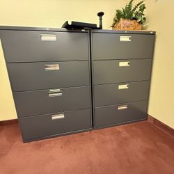 Hon Lateral 4 Drawer File Cabinet