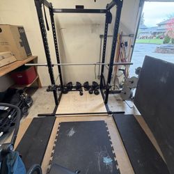 Squat Rack and Bench 