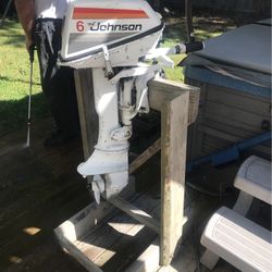johnson 6 hp running 
