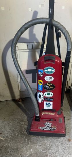 Powerline Upright Vacuum Cleaner Used Old