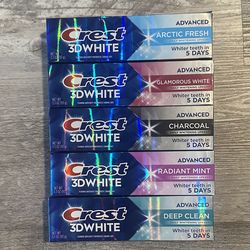 Crest 3D White Toothpaste 3.3 Oz $3 Each
