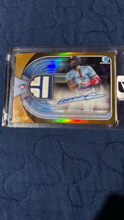 autograph Vladimir Guerrero Jr