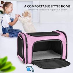Pet Carrier for Small Medium Cats Dogs 