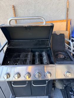 Master grill six burner propane grill