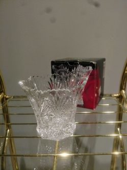 Vintage Studio Nova Crystal Votive Candle Holder