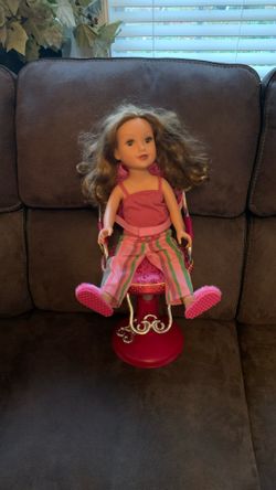Hair & Beauty Saloon Chair-For 18” Dolls