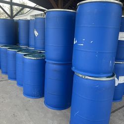 55 Gallons Barrel With Lid 