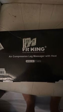 Fit King Air Compression Leg Massager with Heat