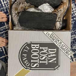 Brand New Size 9 Snakeskin Boots