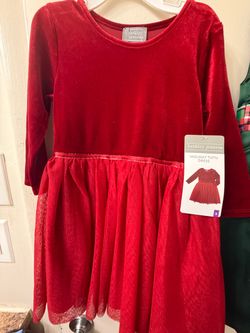 Berkley Jensen Girls Holiday Tutu Dress Size 5
