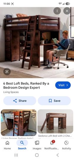 Twin Bunk With desk