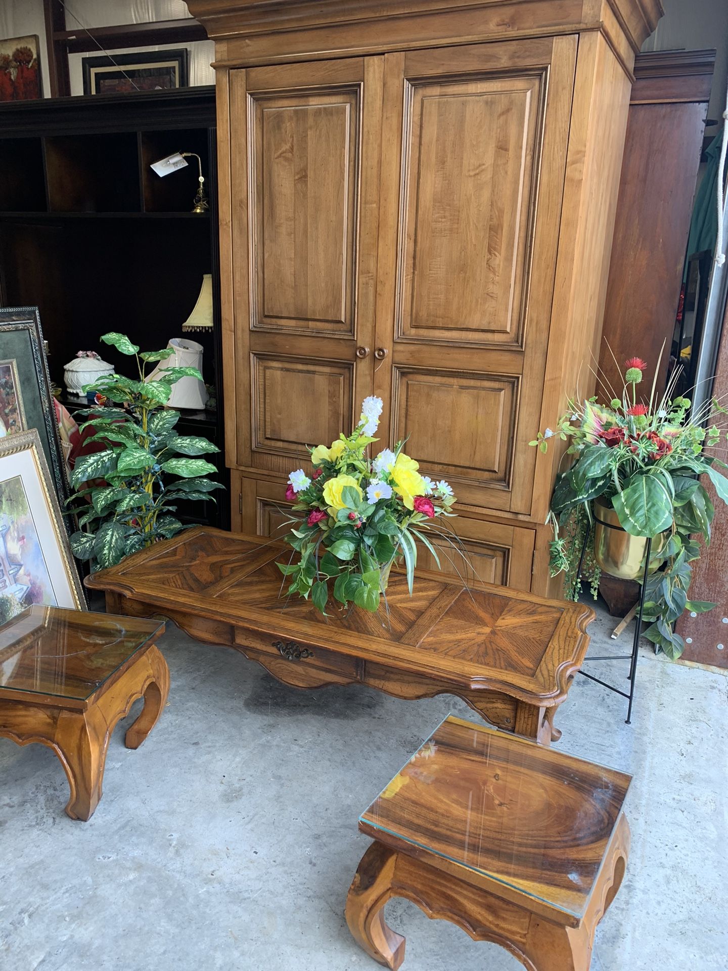 Ethan Allen Tv Cabinet 