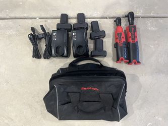 Snap On 3/8” And 1/4” Power Ratchets