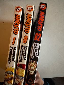 Naruto manga books