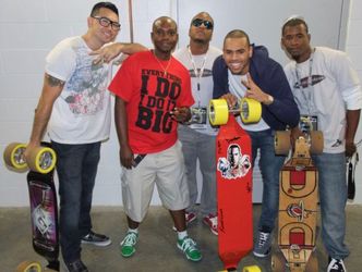 Chris Brown “One of One” DonkBoard – Signed / Custom 2011 Tour Piece