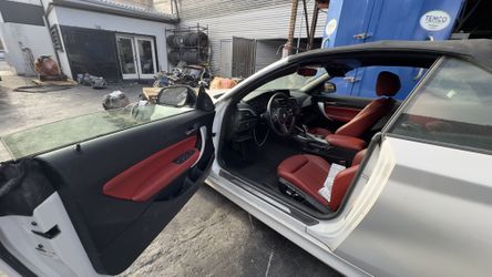 BMW 2 Series m240 Red Interior Seats Panels Red BMW 240 235