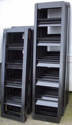 Steel trailer ramps