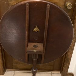 Antique flip table
