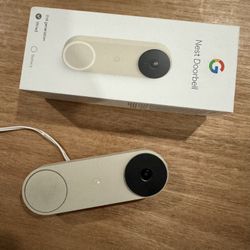 Google Nest 2nd Gen Doorbell 