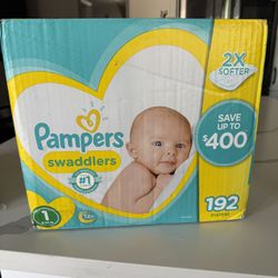 Pampers swaddles Size 1 