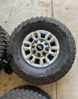 Toyot RT 34s With 17 in. OEM Chevy Wheels