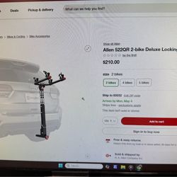 Allen Bike Rack