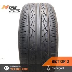 Set of 2 Used  8.5/32    225/50R16  92V  Hankook   Ventus V2 concept2