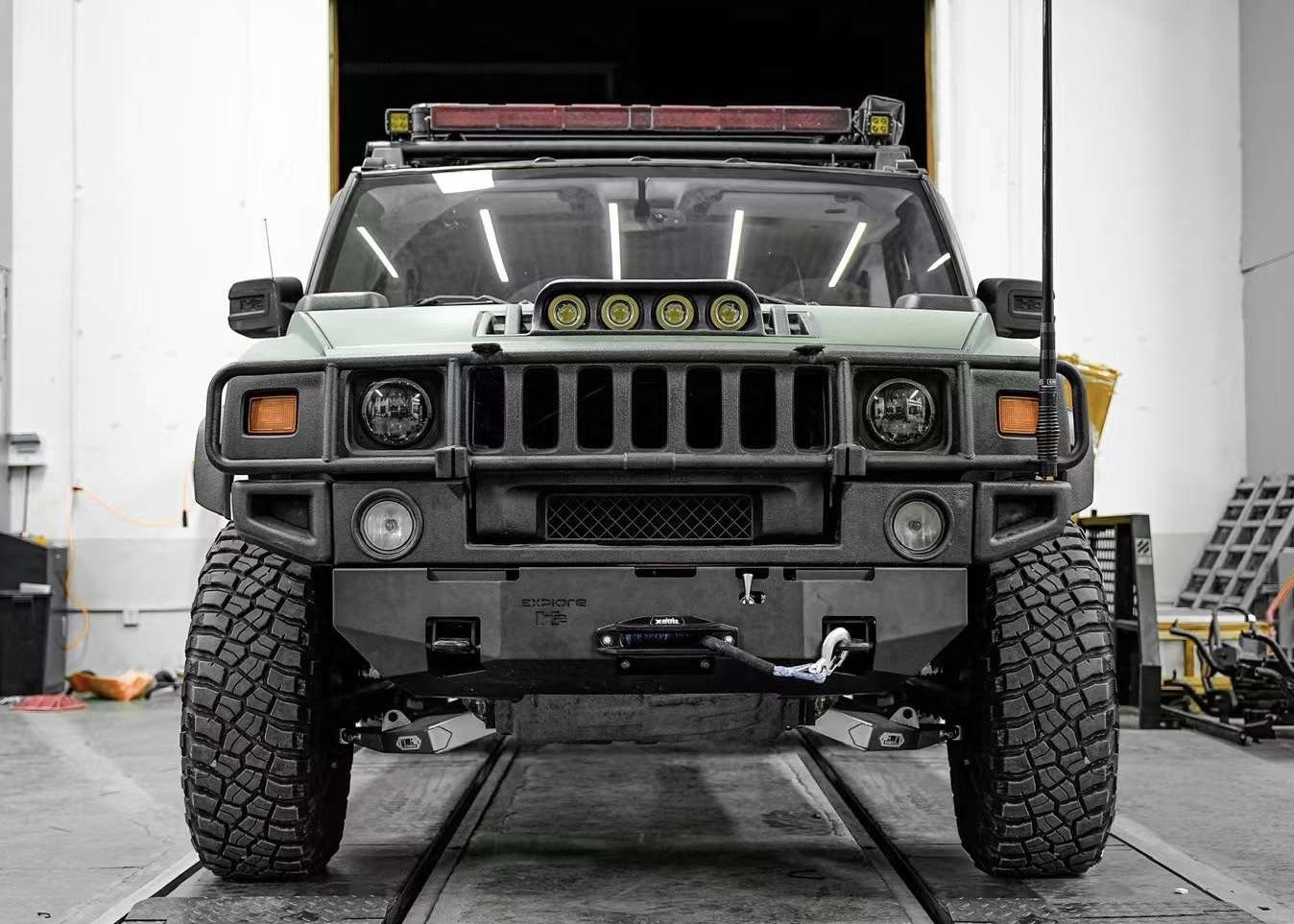 Hummer H2 Winch Bumper