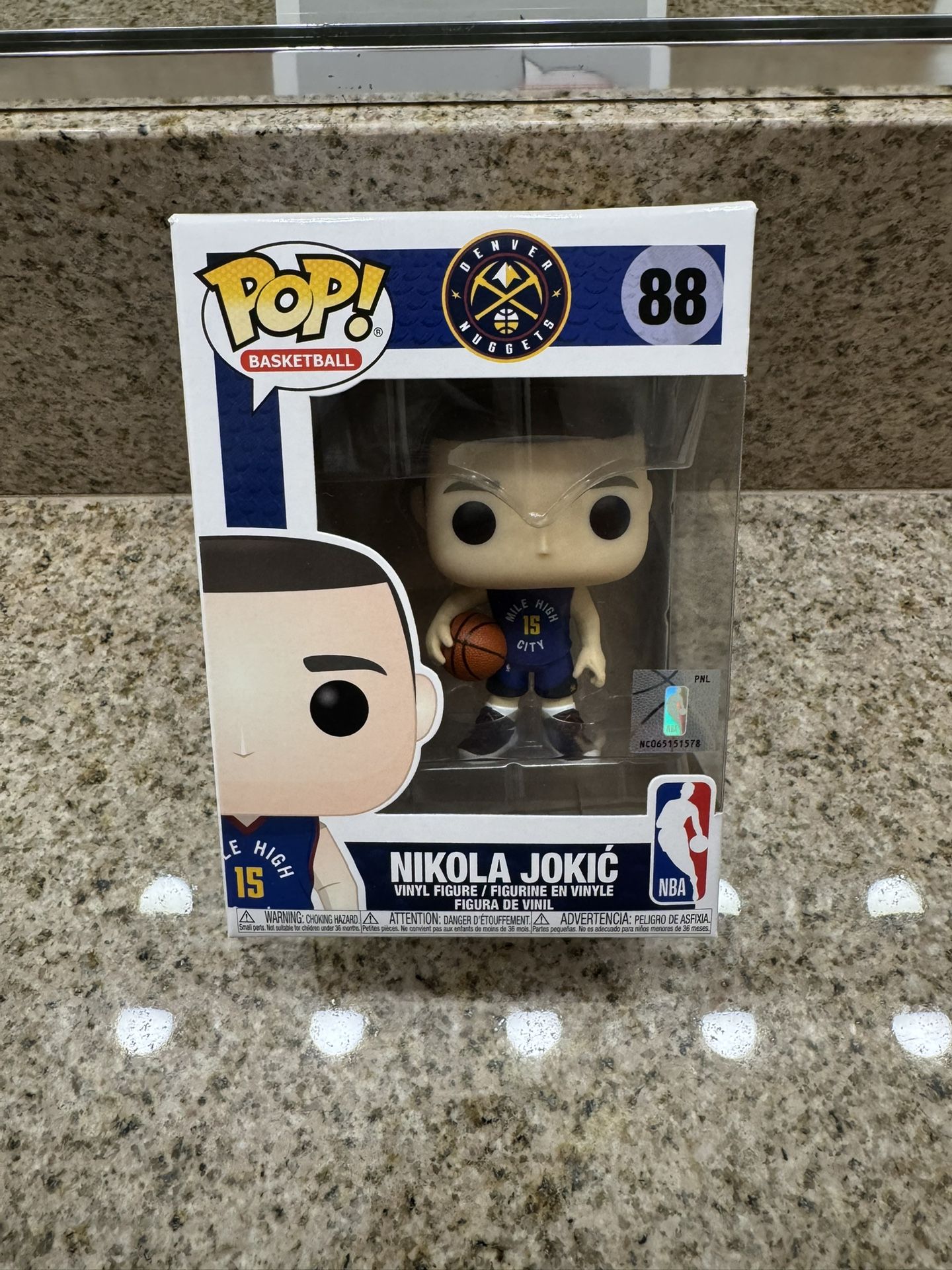 Nikola Jokic Funko Pop NBA Basketball Denver Nuggets Vinyl Figurine Figure Toy 88