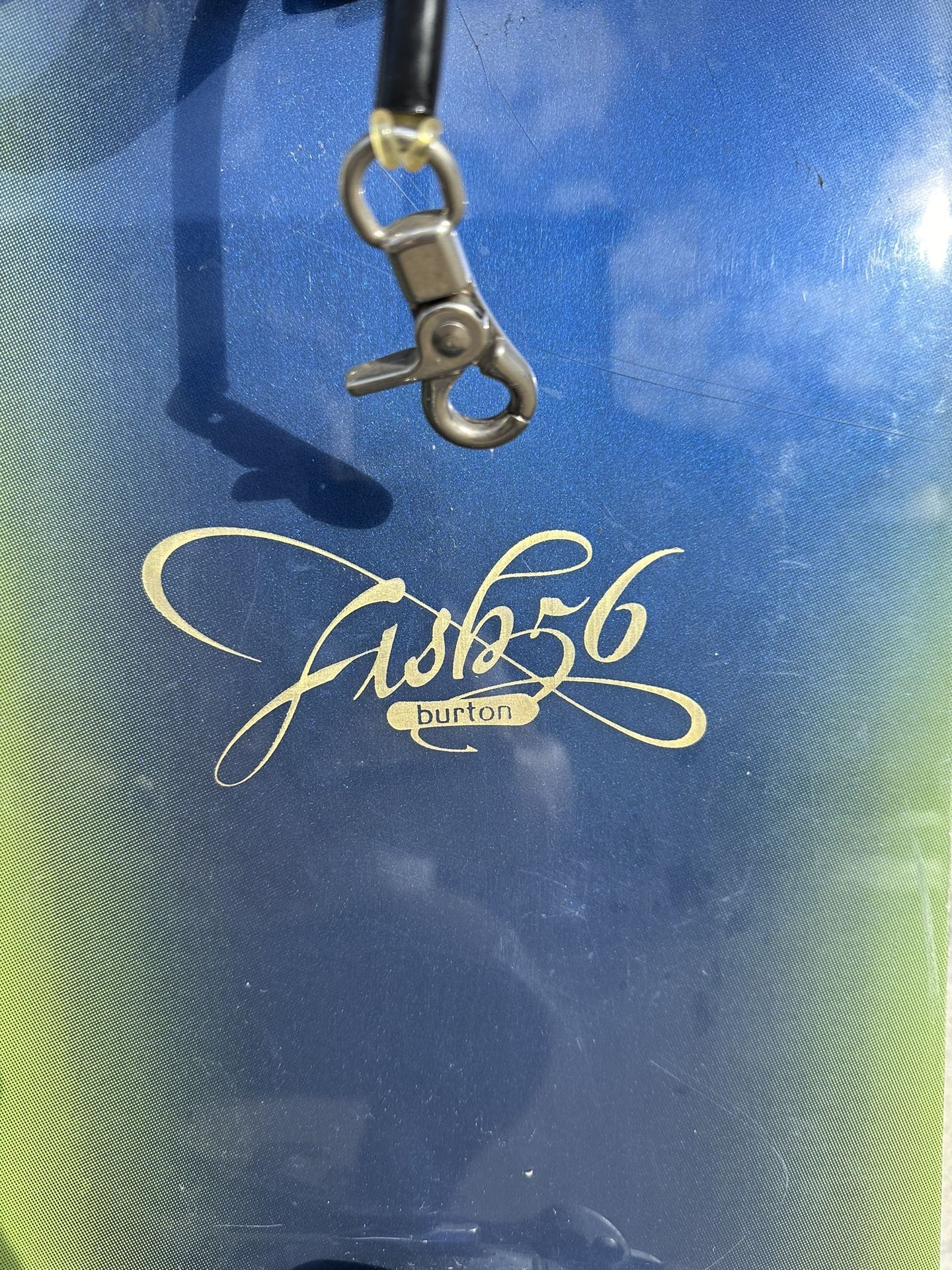 Vintage Burton Fish Snowboard Size 156 for Sale in Gardena, CA