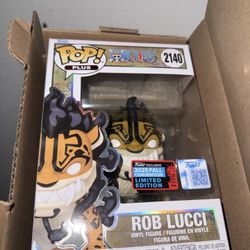 Funko Pop Plus One Piece Rob Lucci NYCC 2025