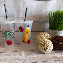 Teachers Starbucks Cup 