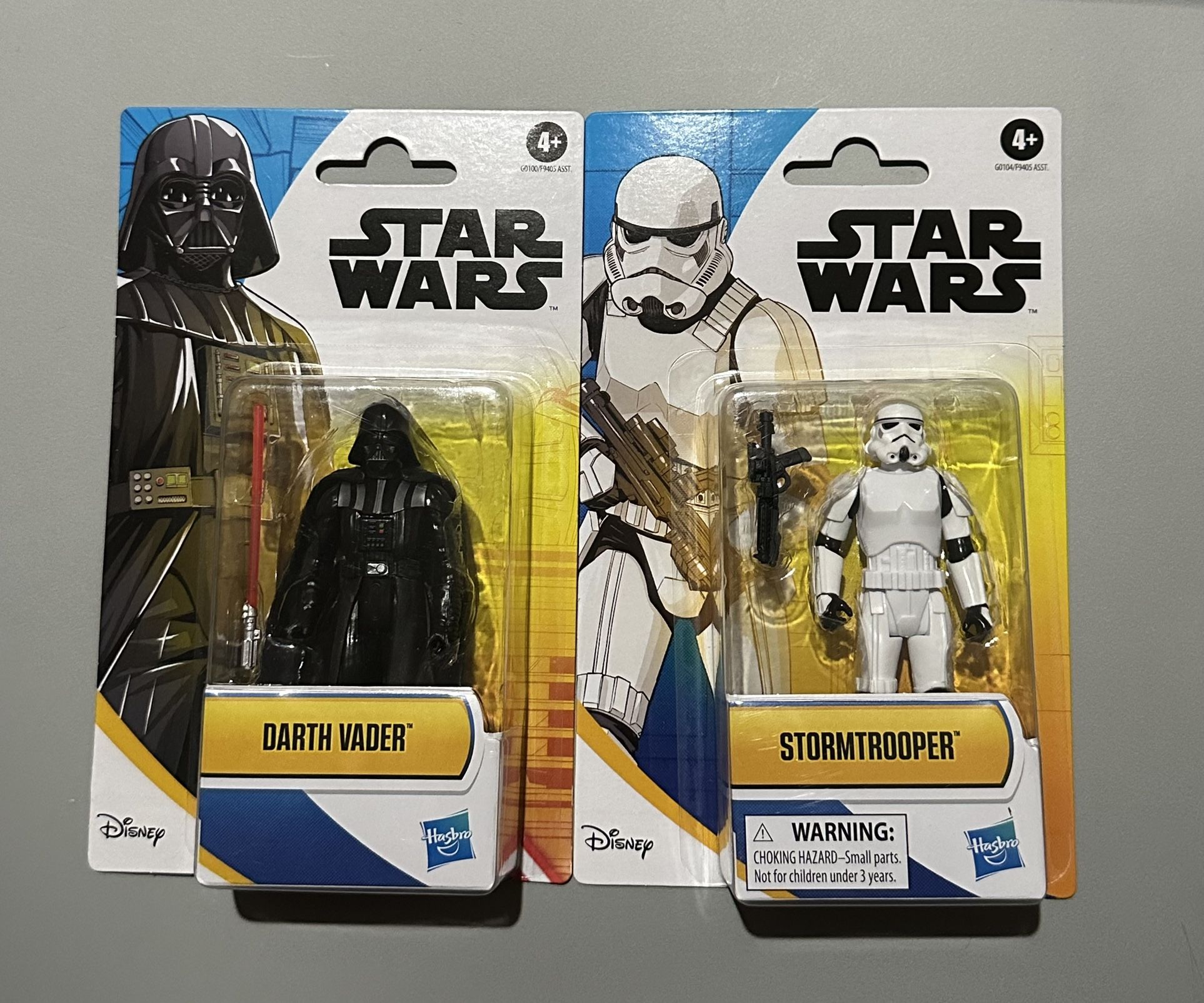 Star Wars Storm Trooper And Darth Vader Figure Toy $12