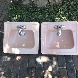 Sinks. Vintage