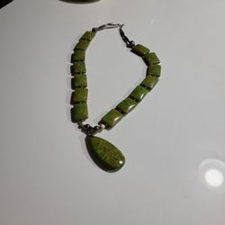 Green Tourqoise Necklace