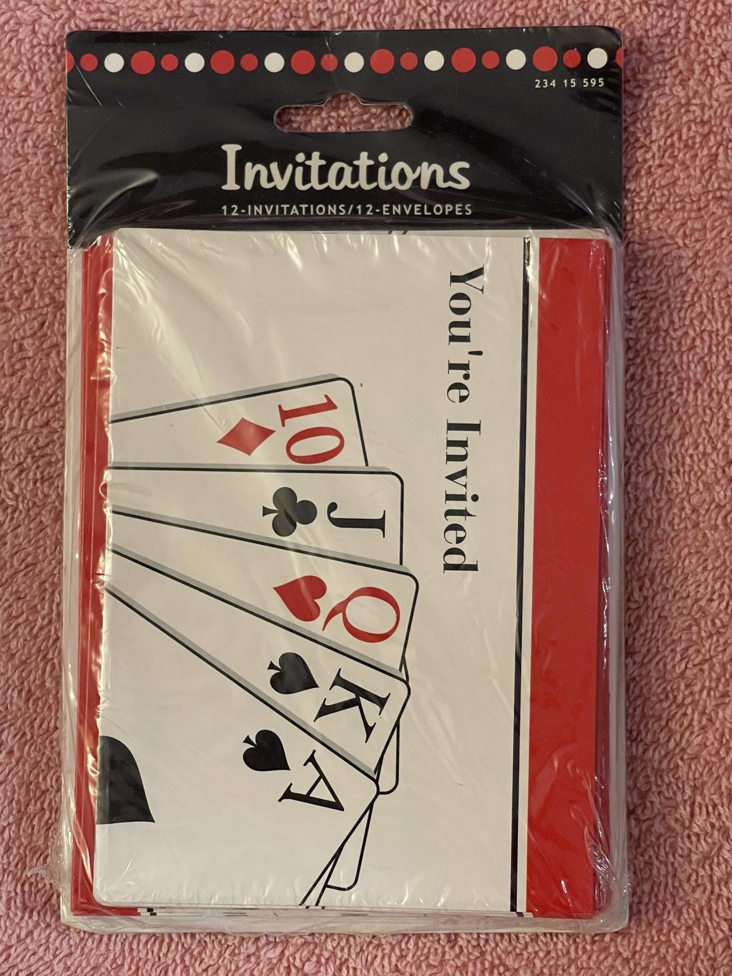 12 Invitations & Envelopes New
