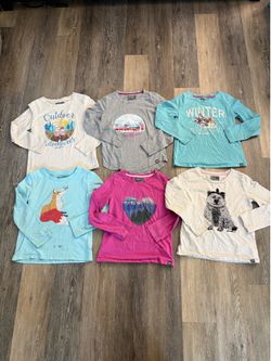 Medium (10/12) - Set of 6 Eddie Bauer Shirts