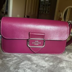 pink coach bag