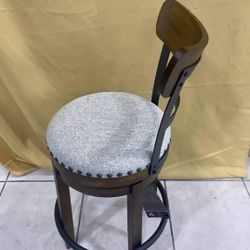 Valebeck Brown Bar Height Bar Stool